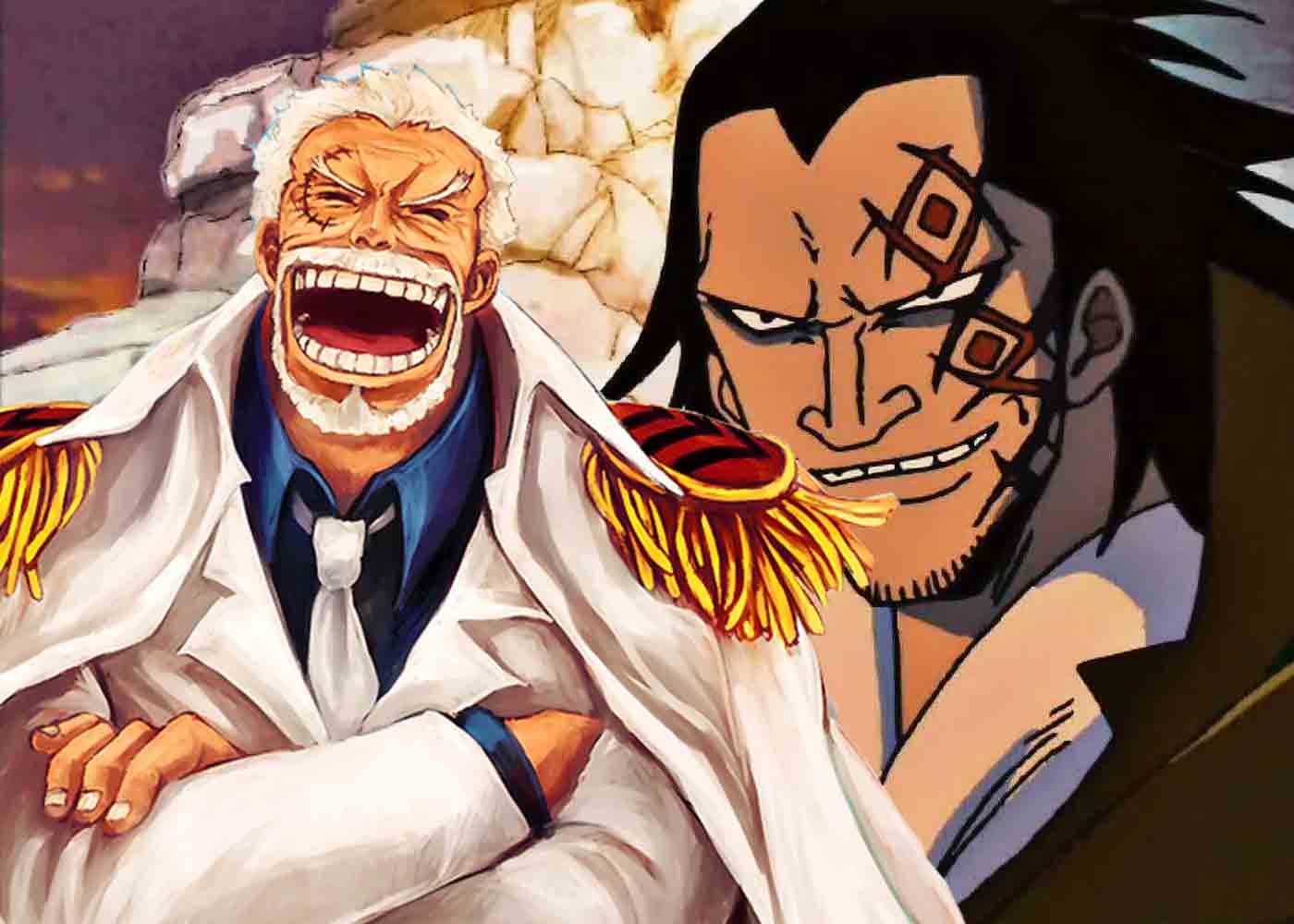 One Piece Dragon Dan Garp Kerja Sama Hancurkan Naga Langit